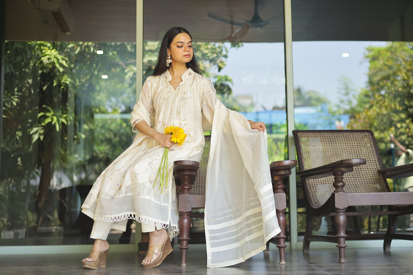 Morea Kurta Set with Dupatta